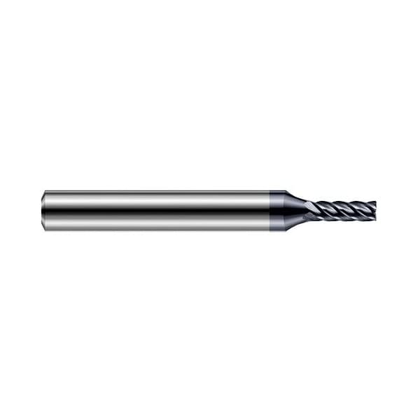 Harvey Tool 3/16 dia. x1/64 in. Radius x 0.285in. Carbide Corner Radius End Mill for Hardened Steels, 5 Flutes 798012-C6 - main